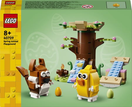 LEGO Iconic Wiosenny plac zabaw dla zwierzątek