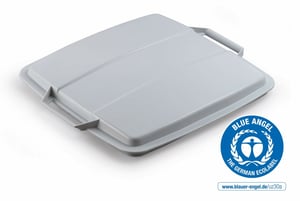 Durable 1800506050 Trash Can Lid, Gray