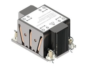 Intel CYP2UHSSTD system chłodzenia komputerów Procesor Radiator Czarny, Szary
