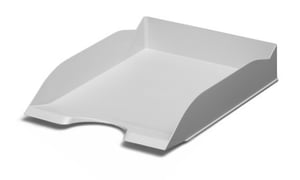 Durable ECO clipboard for documents. Made from recycled plastic. Gray