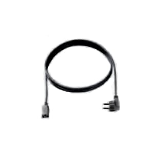 Bachmann 356.1721 kabel zasilające Czarny 0,75 m Wtyczka zasilająca typu F C13 panel