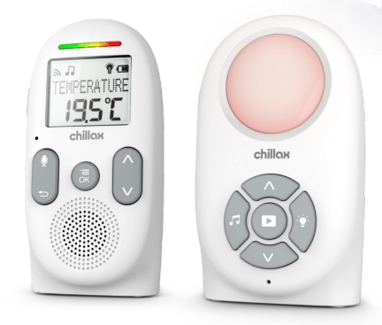 Chillax CB260 Elektryczna niania DECT 120 kan. Biały