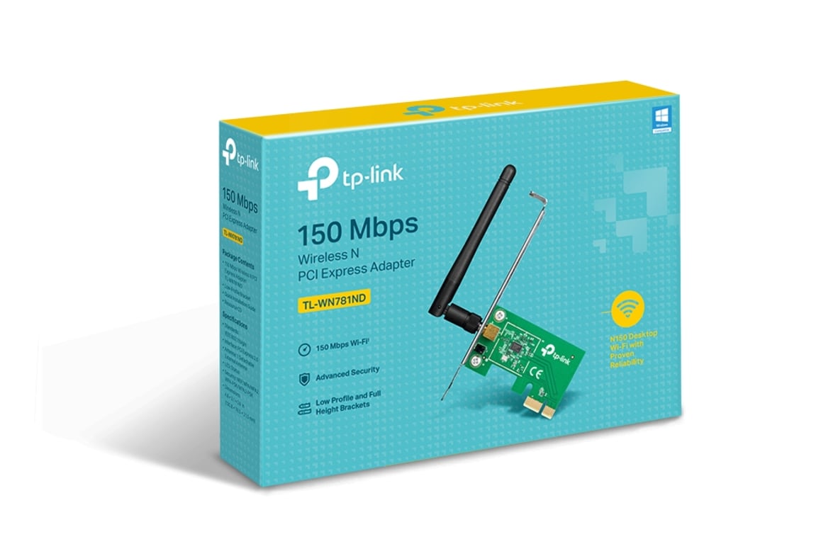 TP-Link TL-WN781ND karta sieciowa Wewnętrzny WLAN 150 Mbit/s