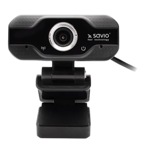 Savio CAK-01 kamera internetowa 2000000 MP 1920 x 1080 px USB Czarny