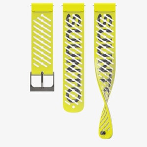 Suunto SS050963000 Smart Personal Accessory Band, Yellow Silicone