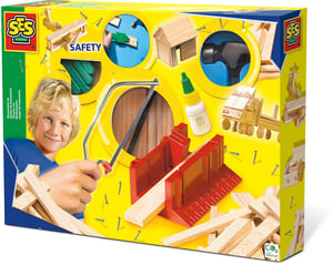 SES Creative Kinder-Holzbastelset de Luxe