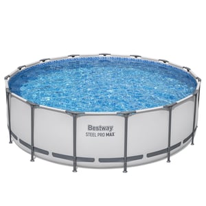 Bestway Steel Pro 56438 basen zewnętrzny naziemny Basen ramowy W kształcie okręgu 16015 l Niebieski