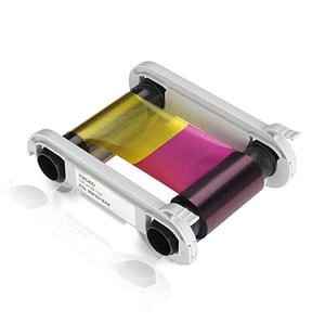 Evolis R5F002EAA taśma do drukarek Czarny, Cyjan, Czerwony, Żółty