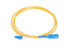 Extralink Patchcord LC/UPC-SC/UPC Jednomodowy, Simplex, G652D, 3mm, 2m
