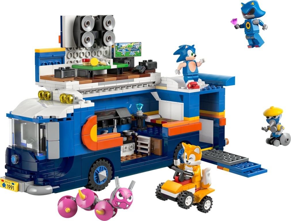 фото Блоковий конструктор LEGO Sonic Sonic та командна вантажівка (77006)