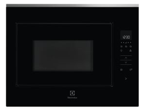 Electrolux KMFE264TEX Czarny, Stal nierdzewna Mikrofalówka Solo Wbudowany 26 l 900 W
