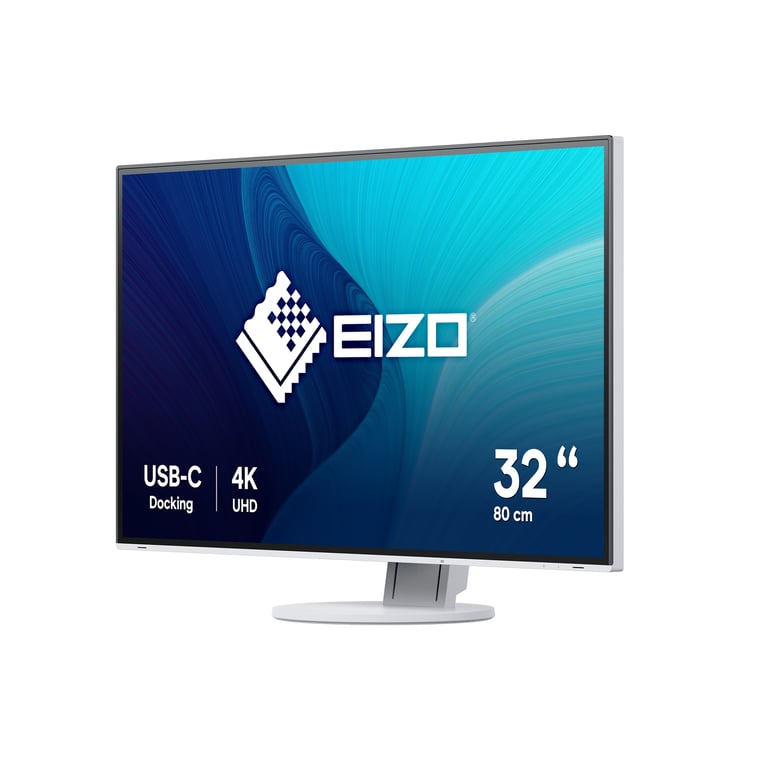 EIZO FlexScan 31.5インチ 4K EV3285-WT Monitor EIZO FlexScan EV3285 - czarny colorCORNER
