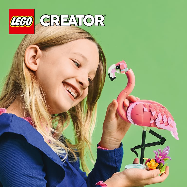 LEGO Creator Dzikie zwierzęta: różowy flaming