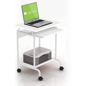 Techly ICA-TB S005W Computertisch, Weiß