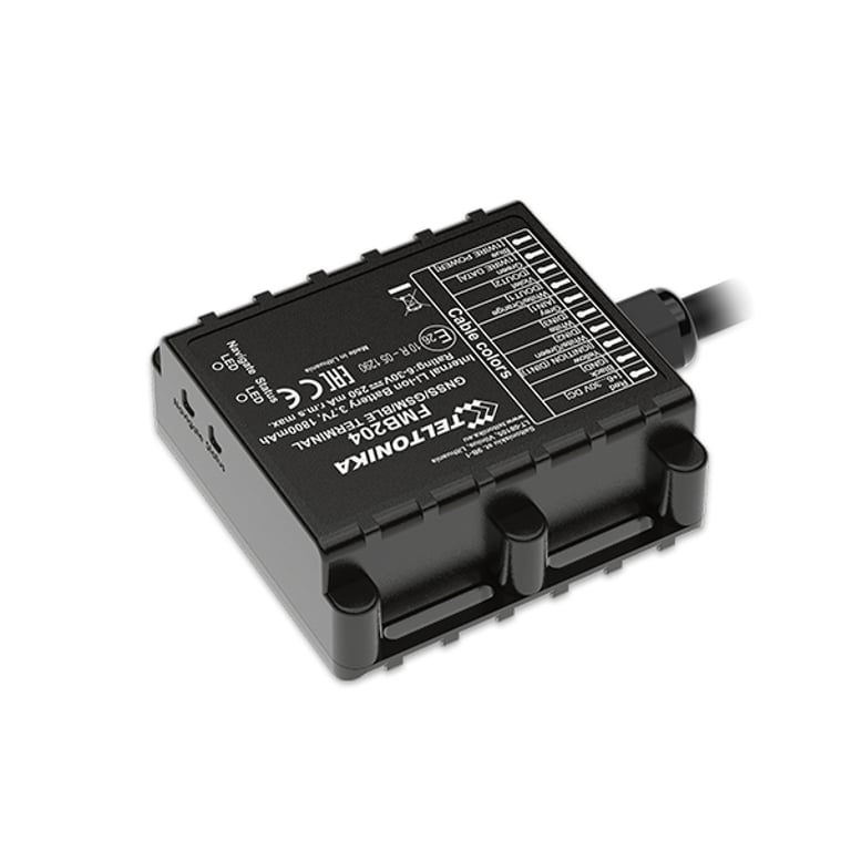 Teltonika FMB204 lokalizator GPS Samochód Czarny