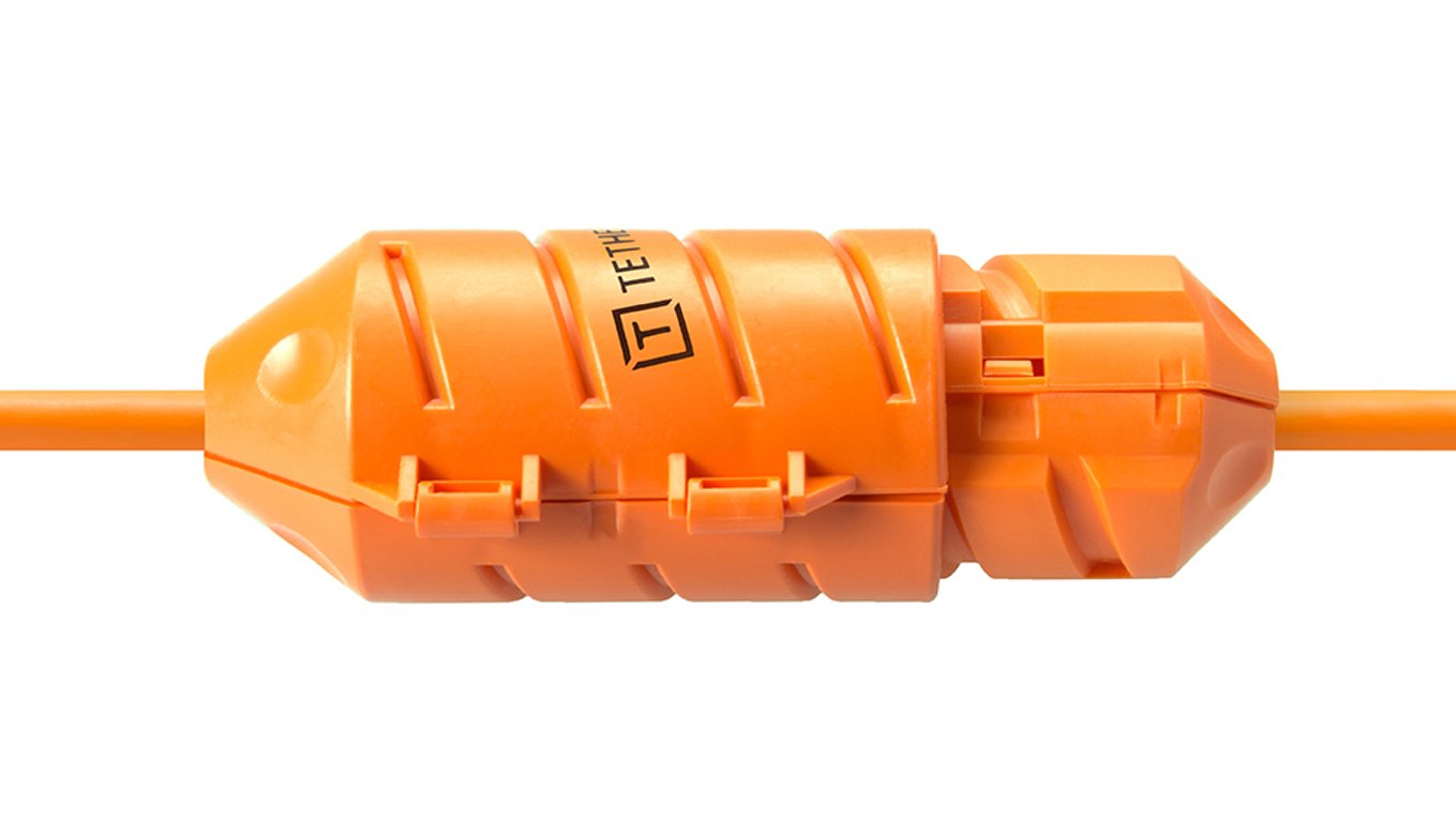 Tether Tools JerkStopper Podłoga Skrzynka kablowa Pomarańczowy 1 szt.