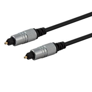 Savio CLS-08 kabel audio 1 m Toslink Czarny