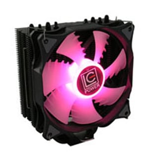 LC-Power LC-CC-120-RGB system chłodzenia komputerów Procesor Chlodnica/wentylator 12 cm Czarny, Biały