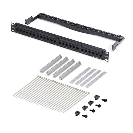 StarTech C6PANELUTP241UFT panel krosowniczy 1U