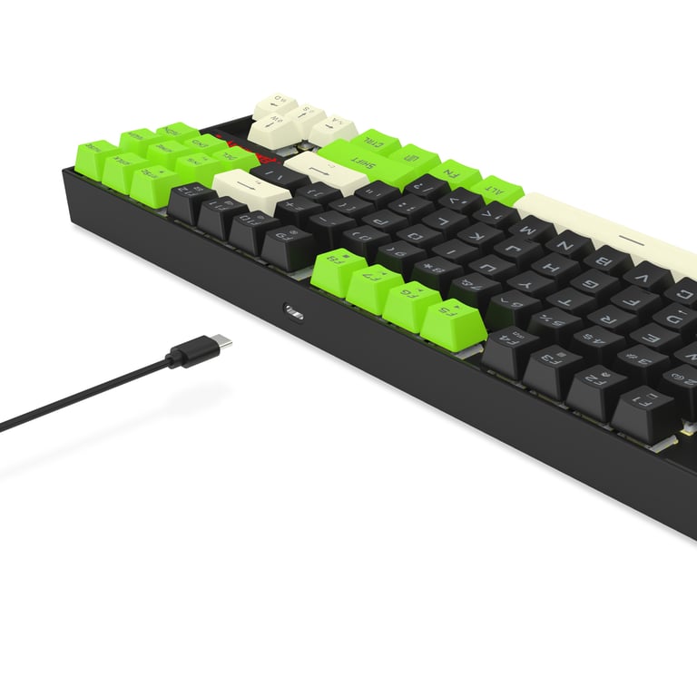 REDRAGON Kumara K552BGC-M klawiatura Czarny