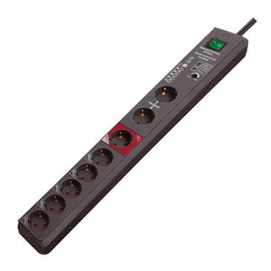 Brennenstuhl 1159490936 grenuttag 3 m 8 x gniazdo sieciowe Antracyt
