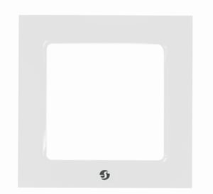 Shelly SHELLY_WF_1_W Wall Frame 80 x 80 mm Square White Plastic