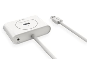Ugreen 20283 hubbar och koncentratorer, vit
