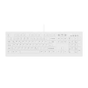 Contour Design Active Key AK-C8100F-UVS-W/GE klawiatura Medyczna USB QWERTZ Niemiecki Biały