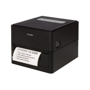 Citizen CL-E300 Direktthermodrucker für Etiketten, 203 x 203 DPI, 200 mm/s, kabelgebunden, LAN-Anschluss