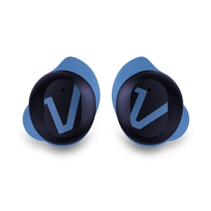 Veho RHOX Wireless In-Ear Headset for Calls/Music, Bluetooth, Blue