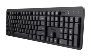 Trust Ody II tangentbord Office RF Wireless QWERTY US English Svart