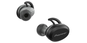 Pioneer E8 Trådlösa in-ear-hörlurar för sport med Bluetooth, svart, grå