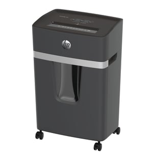 HP Pro Shredder 15CC Paper Shredder, Cut-Style Shredding, 55 dB, 22 cm, White
