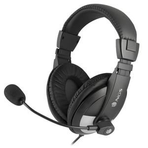 NGS MSX9 PRO Zestaw słuchawkowy Przewodowa Opaska na głowę Połączenia/muzyka Czarny
