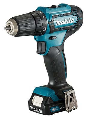 Makita DF333DSAE Bohrmaschine 1700 U/min Zentralverriegelung 1,2 kg Schwarz, Blau