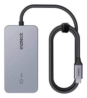 Inateck HB2027 USB 3.2 Gen 2 (3.1 Gen 2) Type-C 10000 Mbit/s Szary