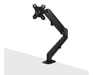Lindy 40707 hållare/stativ för bildskärmar 68,6 cm (27") Skrivbord Svart