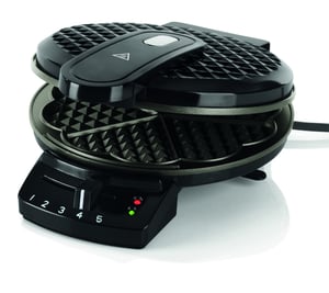 Ravanson GR-7010 gofrownica 4 gof. 1200 W Czarny