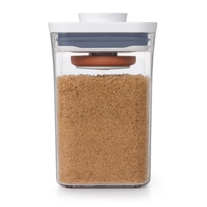 OXO 11234000 Rectangular Food Storage Container, 0.9 L, Clear, White