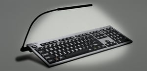 Logickeyboard LL-BLACK USB-gadget Svart Lampa