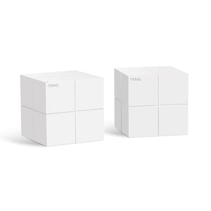 Tenda MW6 2-Pack router bezprzewodowy Gigabit Ethernet Dual-band (2.4 GHz/5 GHz) Biały