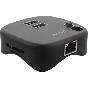 InLine 35392 huby i koncentratory USB 3.2 Gen 1 (3.1 Gen 1) Type-A 5000 Mbit/s Czarny