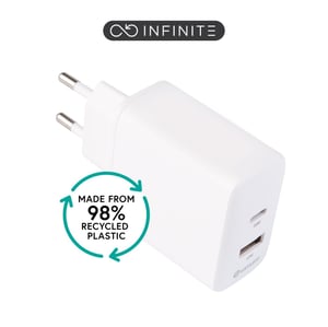 eSTUFF ES637031-BULK Ladegerät für mobile Geräte Smartphone Weiß Wechselstrom Schnellladung Intern