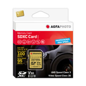 AgfaPhoto 10605 32-GB-SDHC-Flash-Speicherkarte, UHS-I, Klasse 10