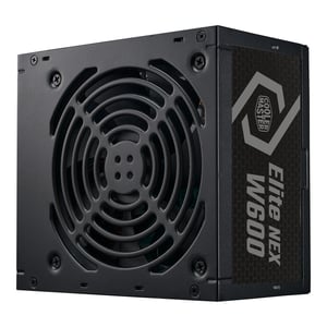 Cooler Master Elite NEX White 600 strömförsörjningsmodul 600 W 24-stifts ATX ATX Svart
