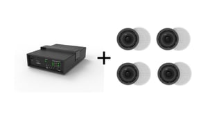 Vivolink AUDIOPACK4 Lautsprecher Schwarz Kabelgebunden 110 W