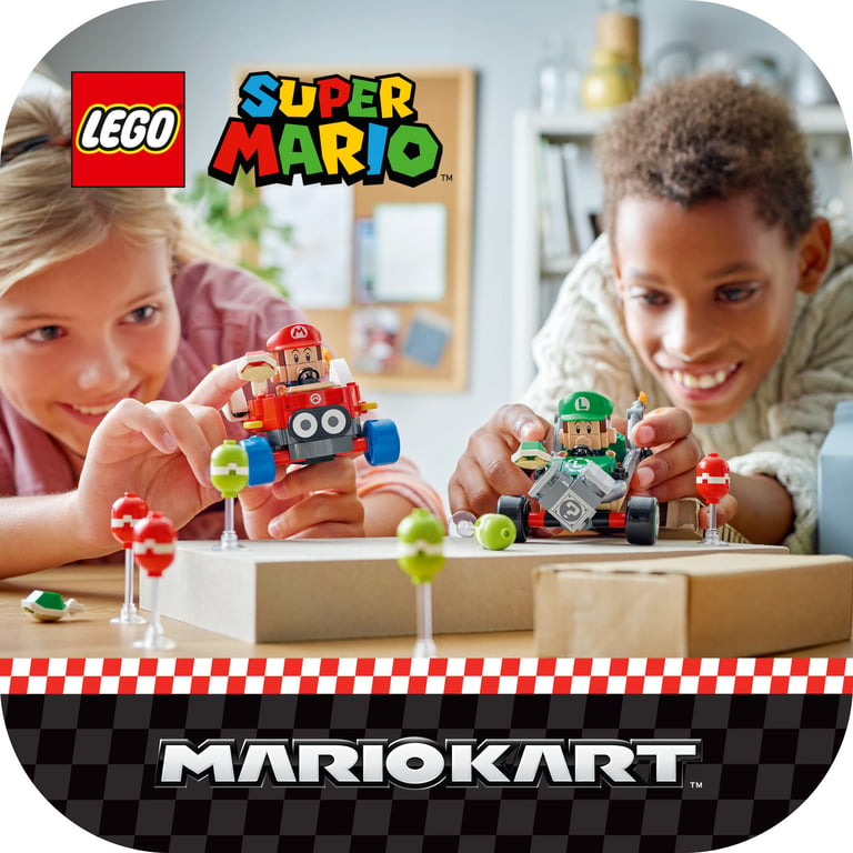 LEGO Super Mario Mario Kart™ – Baby Mario kontra Baby Luigi