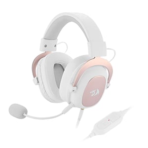 REDRAGON H510W słuchawki/zestaw słuchawkowy Przewodowa Opaska na głowę Gaming USB Typu-A Biały