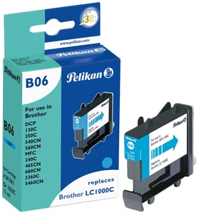 Pelikan B06 Tintenpatrone, 1 Stück, Cyan
