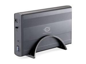 Conceptronic CHD3DUSB3 hårddiskhölje HDD-hölje i grafitfärg 3,5"